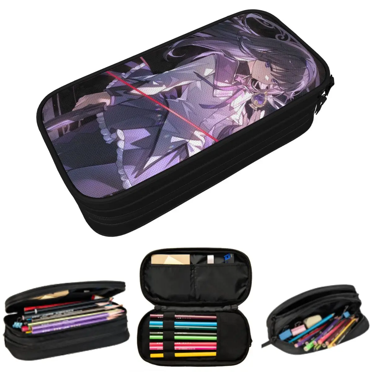 Mahou Shoujo Homura Akemi Madoka Magica Anime Pencil Case for Boys Girls Pen Box Pencil Bag Stationery Supplies Pen Holder Bag
Mahou Shoujo Homura Akemi Madoka Magica Anime Pencil Case for Boys Girls Pen Box Pencil Bag Stationery Supplies Pen Holder Bag