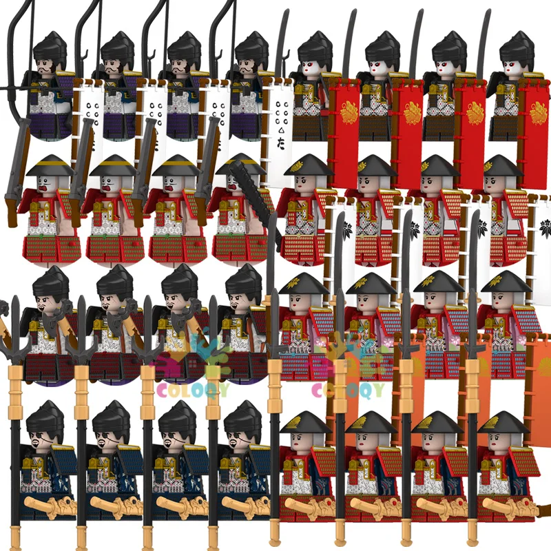 Kids Toys 10pcs/lot Samurai Building Blocks Soldiers Mini Action Figures Helmet Armor Archery Toys For Kids Christmas Gifts
Kids Toys 10pcs/lot Samurai Building Blocks Soldiers Mini Action Figures Helmet Armor Archery Toys For Kids Christmas Gifts