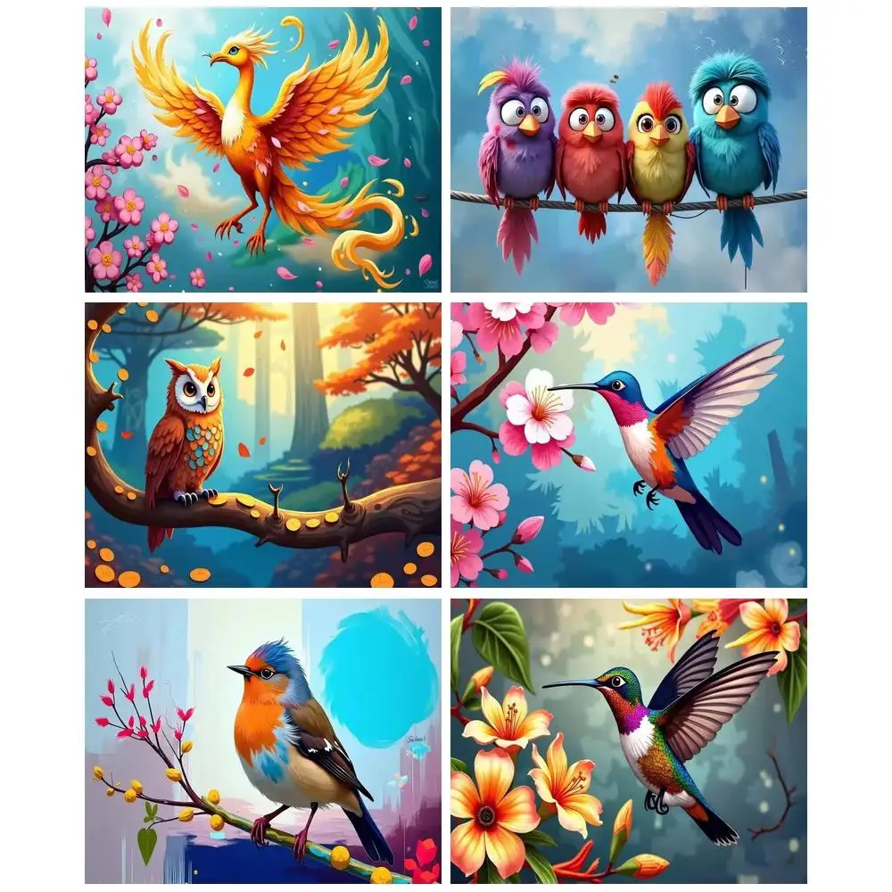 GATYZTORY DIY Painting By Numbers Owl And Bird HandPainted Paintings Drawing On Canvas Gift Pictures By Number Kits Home Decor
GATYZTORY DIY Painting By Numbers Owl And Bird HandPainted Paintings Drawing On Canvas Gift Pictures By Number Kits Home Decor