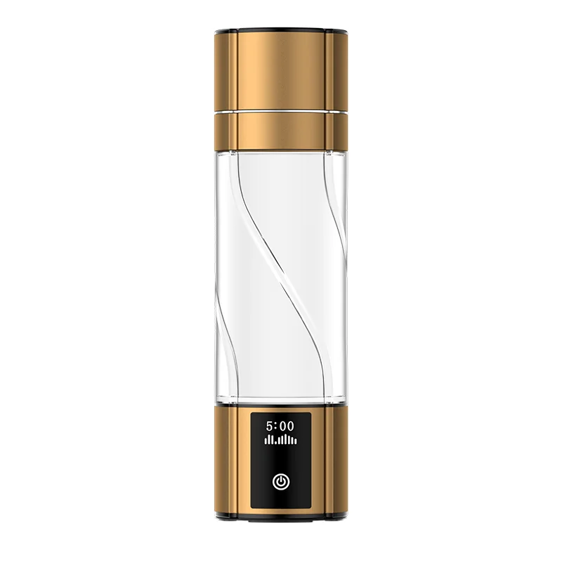 2025 Custom Logo Hydrogenated Cup H2 Rich Hydrogen Ion Water Bottle Portable Glass Best SPE PEM Technology New Model
2025 Custom Logo Hydrogenated Cup H2 Rich Hydrogen Ion Water Bottle Portable Glass Best SPE PEM Technology New Model