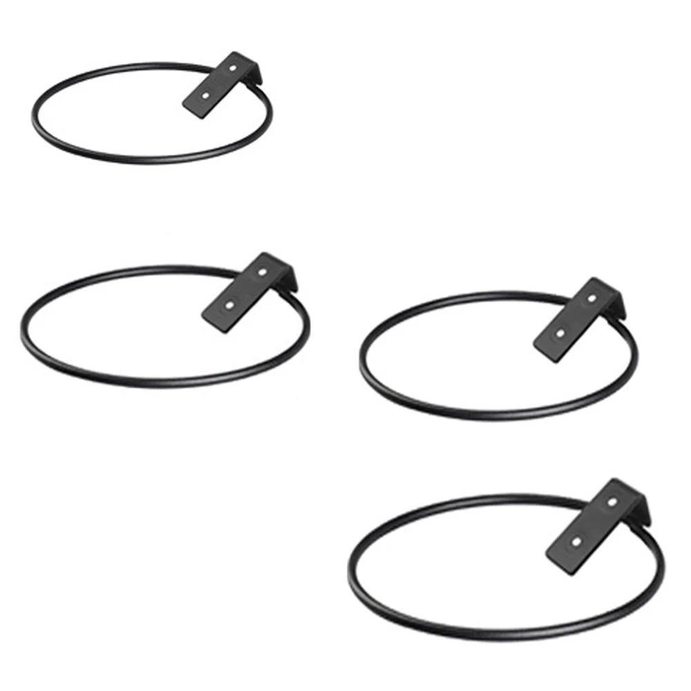 Sleek Flower Pot Holder Ring Set Designed for Wall Mounting Perfect for Adding Greenery to Any Room or Garden Area
Sleek Flower Pot Holder Ring Set Designed for Wall Mounting Perfect for Adding Greenery to Any Room or Garden Area