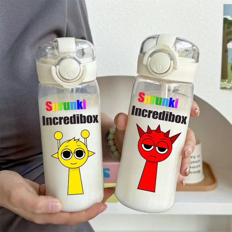 Sprunki Incredibox Cartoon 400ML/600ML Game Drinking Water Cup Childrens Transparent with Straw Bottle Large capacity Gifts
Sprunki Incredibox Cartoon 400ML/600ML Game Drinking Water Cup Childrens Transparent with Straw Bottle Large capacity Gifts