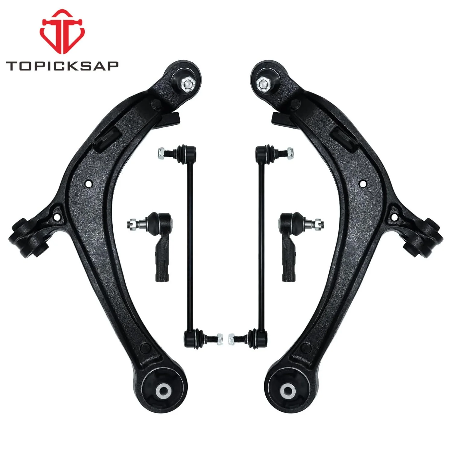 TOPICKSAP 6Pcs Front Control Arm Ball Joint Tie Rod Sway Link for Honda Odyssey 2011-2017 51360TK8A00 51350TK8A00
TOPICKSAP 6Pcs Front Control Arm Ball Joint Tie Rod Sway Link for Honda Odyssey 2011-2017 51360TK8A00 51350TK8A00