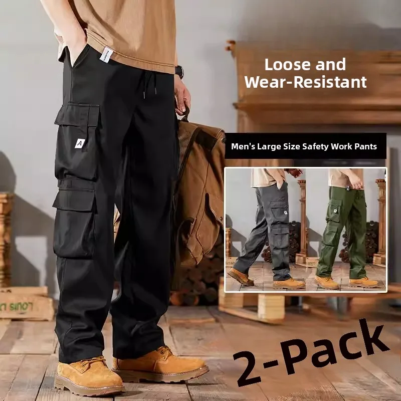 Американские повседневные рабочие брюки, летние, тонкие, свободного кроя, больших размеров, для похудения, для отдыха и спорта, новые, с множеством карманов, длинные брюки
Американские повседневные рабочие брюки, летние, тонкие, свободного кроя, больших размеров, для похудения, для отдыха и спорта, новые, с множеством карманов, длинные брюки