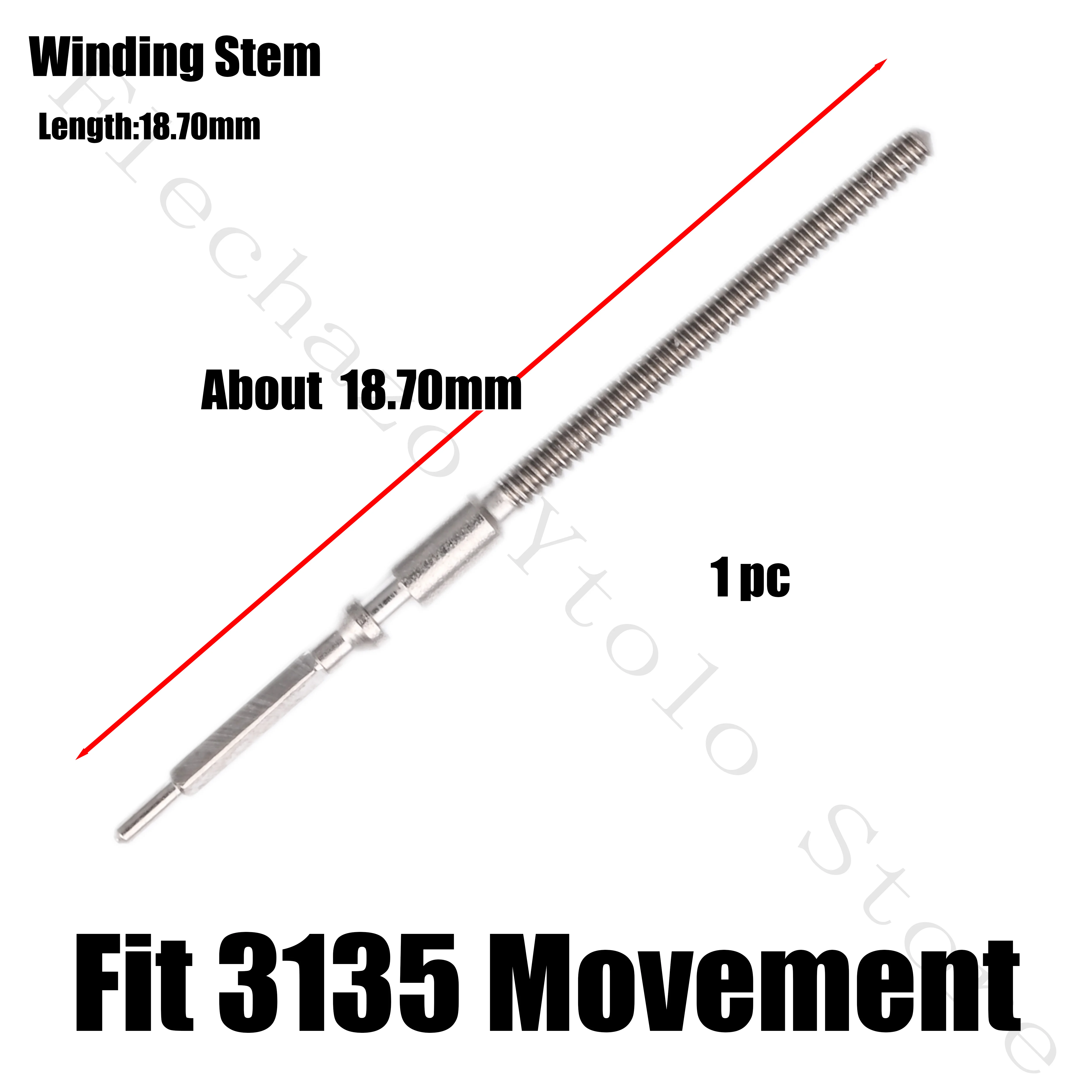 Winding Stem for 3135 Movement RLX 3135 Movement Watch Repair Parts Handle Rod Stem
Winding Stem for 3135 Movement RLX 3135 Movement Watch Repair Parts Handle Rod Stem