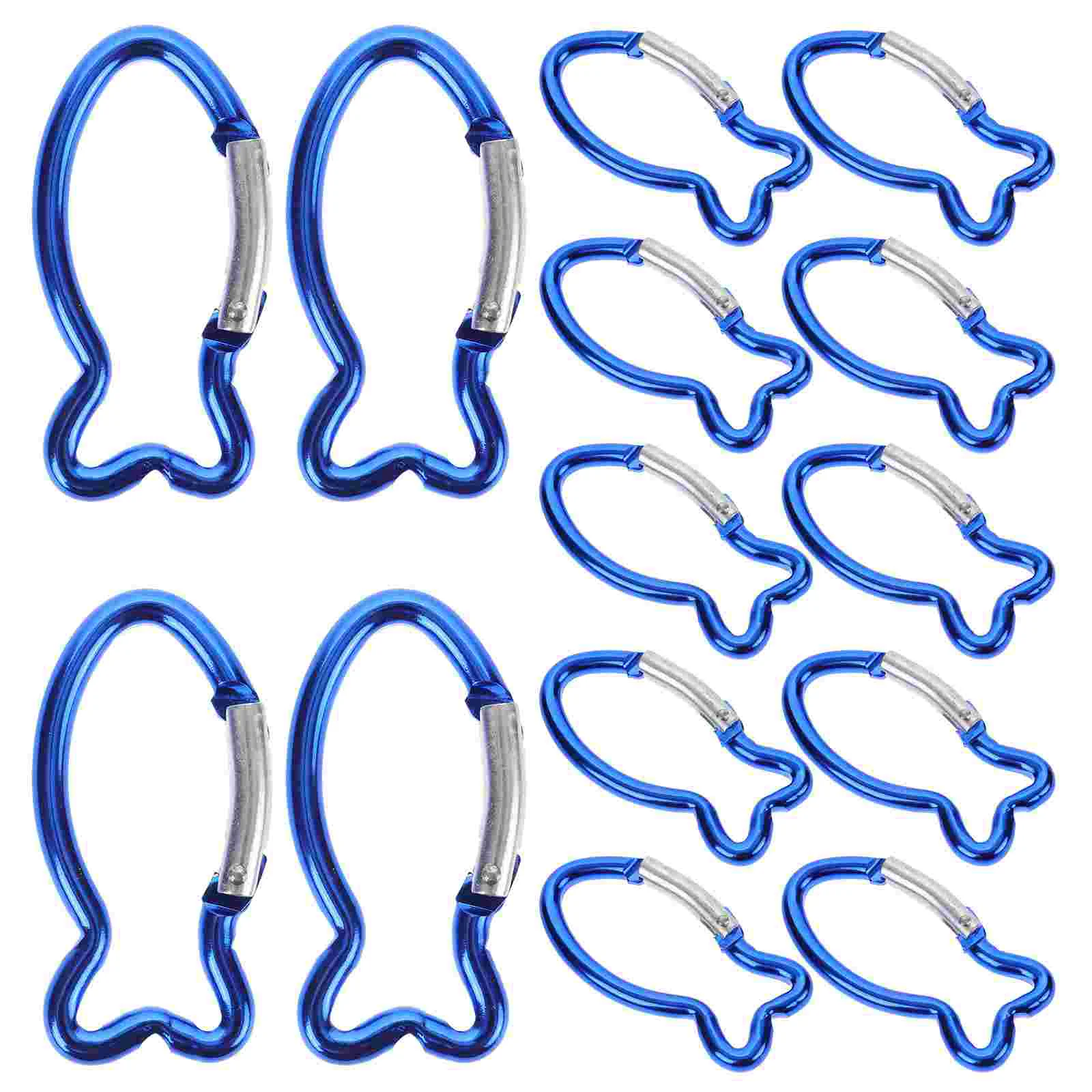 15 Pcs Outdoor Safety Carabiner Buckles Alloy Compact Wear Resistant Portable Easy Use Climbing Camping Hiking
15 Pcs Outdoor Safety Carabiner Buckles Alloy Compact Wear Resistant Portable Easy Use Climbing Camping Hiking
