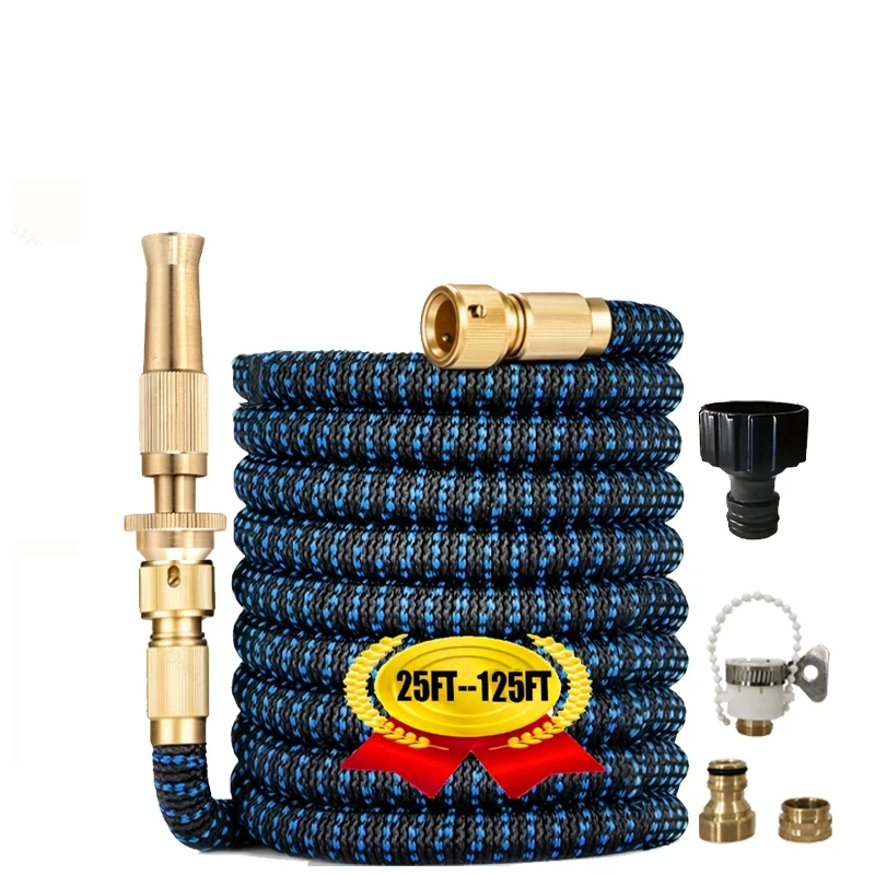 Расширяемый гибкий водяной шланг, шланг для мойки автомобиля, шланг для водяного пистолета, садовый опрыскиватель, садовый поливочный шланг, инструменты для орошения 25FT-125FT
Расширяемый гибкий водяной шланг, шланг для мойки автомобиля, шланг для водяного пистолета, садовый опрыскиватель, садовый поливочный шланг, инструменты для орошения 25FT-125FT