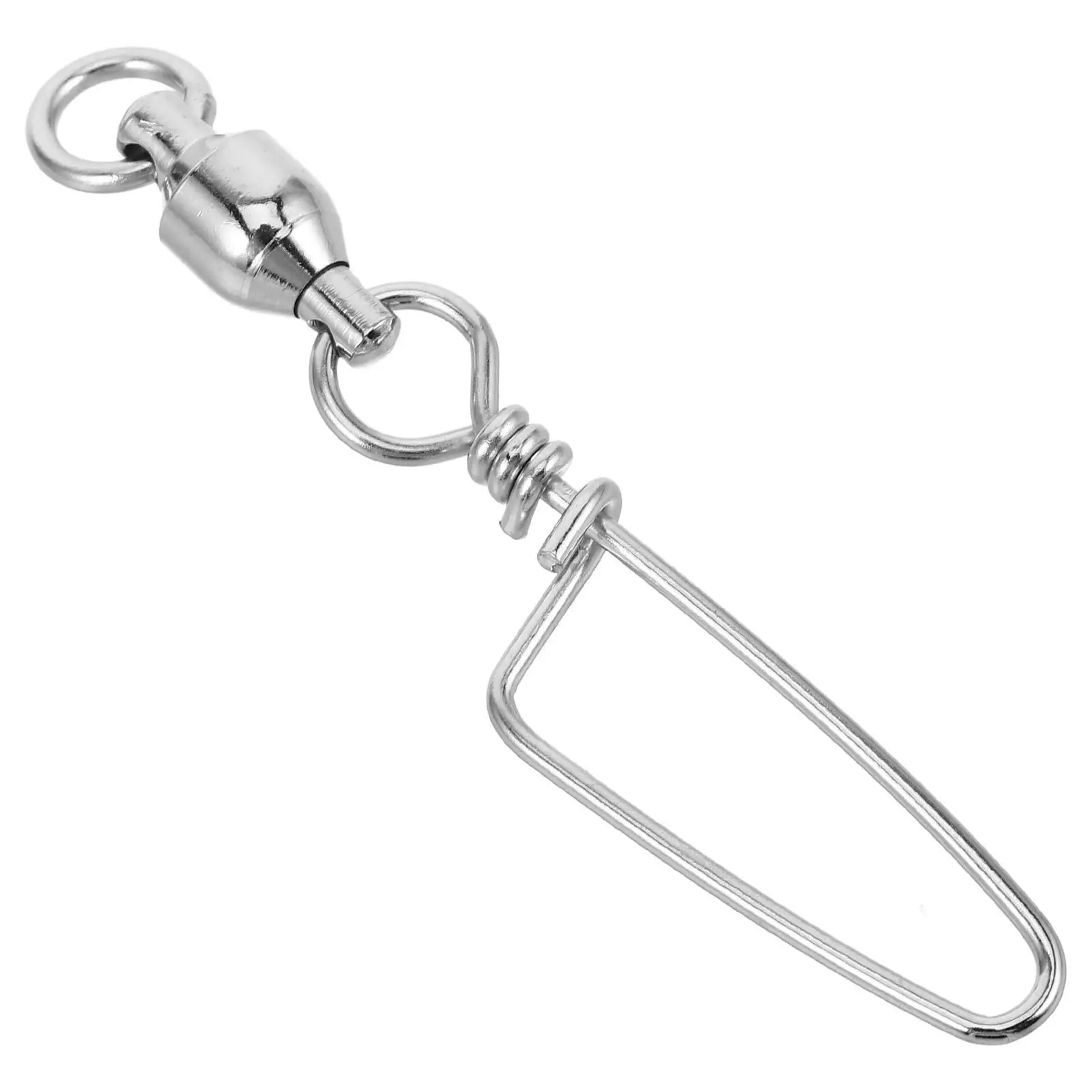 Stainless Steel Connecting Ring Pin Swivels 10Pcs Silver Snap Fishing Tackle Accessories Rotatable Design Fish Line Connector
Stainless Steel Connecting Ring Pin Swivels 10Pcs Silver Snap Fishing Tackle Accessories Rotatable Design Fish Line Connector