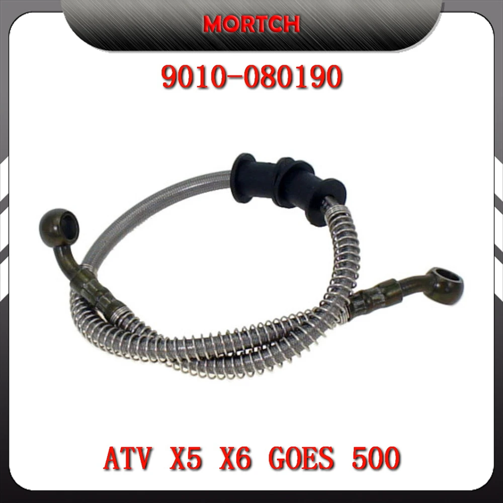 Front Caliper Fluid Hose 9010-080190 For CFMoto 600cc ATV CF500 CF600 CF625 CF800 CF800ATR CFORCE 800 520 550 GOES500-A0 G
Front Caliper Fluid Hose 9010-080190 For CFMoto 600cc ATV CF500 CF600 CF625 CF800 CF800ATR CFORCE 800 520 550 GOES500-A0 G