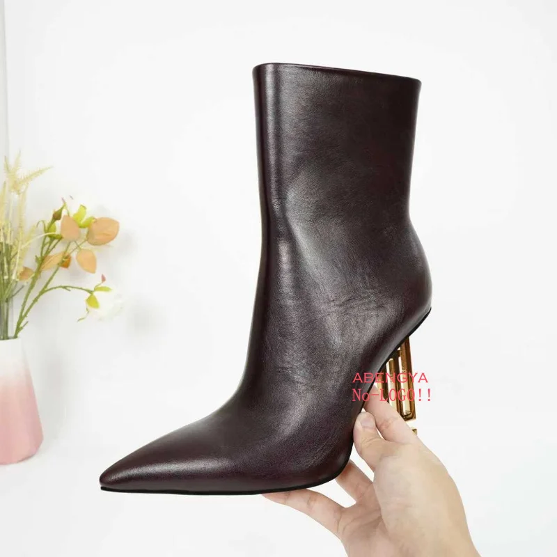 Новые черные кожаные сапоги до середины икры, женские дизайнерские короткие сапоги на высоком каблуке с острым носком, зимние женские ботинки челси для особых вечеринок
Новые черные кожаные сапоги до середины икры, женские дизайнерские короткие сапоги на высоком каблуке с острым носком, зимние женские ботинки челси для особых вечеринок