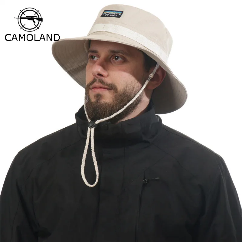 Хлопковая шляпа от солнца CAMOLAND с защитой от УФ лучей, летняя шляпа UPF 50 + для рыбалки, яркая шляпа с широкими полями для походов
Хлопковая шляпа от солнца CAMOLAND с защитой от УФ лучей, летняя шляпа UPF 50 + для рыбалки, яркая шляпа с широкими полями для походов