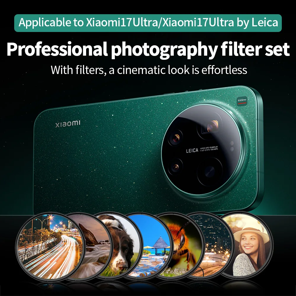 Подходит для мобильного телефона Xiaomi 17 ultra/17 ultra Leica версии 67 мм, выходной вспомогательный артефакт фильтра для фотосъемки
Подходит для мобильного телефона Xiaomi 17 ultra/17 ultra Leica версии 67 мм, выходной вспомогательный артефакт фильтра для фотосъемки
