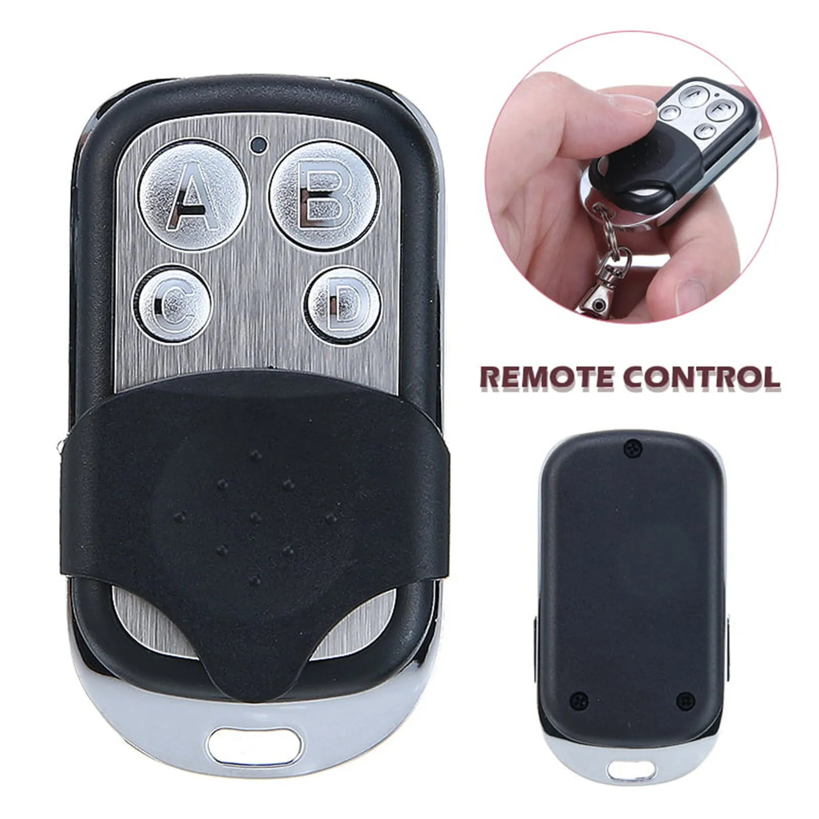 Universal 4 Buttons Garage Door Opener Remote Control 433mhz Clone Fixed Learning Rolling Code Duplicator Garage
Universal 4 Buttons Garage Door Opener Remote Control 433mhz Clone Fixed Learning Rolling Code Duplicator Garage