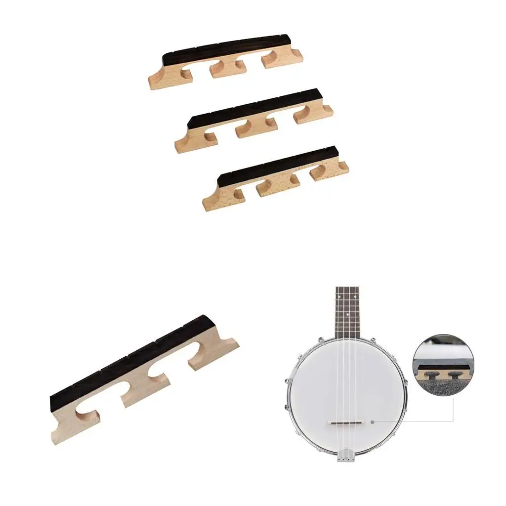 3 Footed Standard Banjo Bridge Enhances Tone And Resonance K1YF
3 Footed Standard Banjo Bridge Enhances Tone And Resonance K1YF