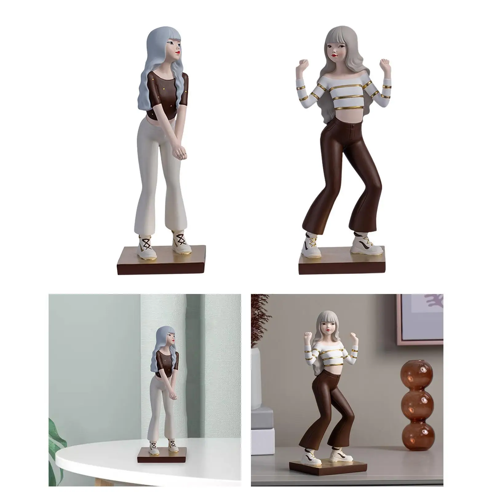 Tabletop Decoration Dancing Girl Statue for Livingroom Lightweight Versatile
Tabletop Decoration Dancing Girl Statue for Livingroom Lightweight Versatile