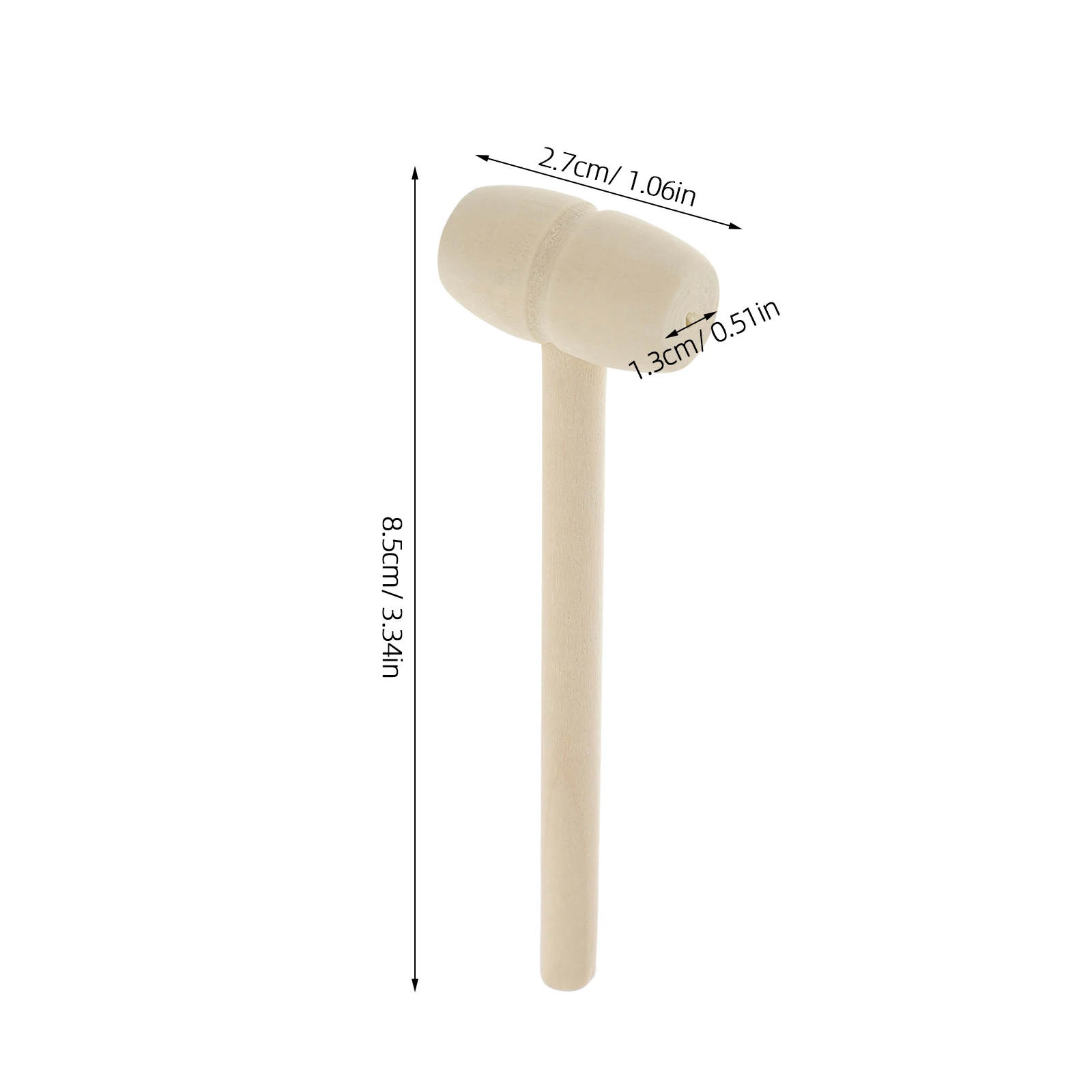 36 Pcs Wooden Hammer Toys Kids Hammers Mallets Parent-child Fun Mini Toy Boys Girls Age 4-5 Birthday Presents Hand Training
36 Pcs Wooden Hammer Toys Kids Hammers Mallets Parent-child Fun Mini Toy Boys Girls Age 4-5 Birthday Presents Hand Training