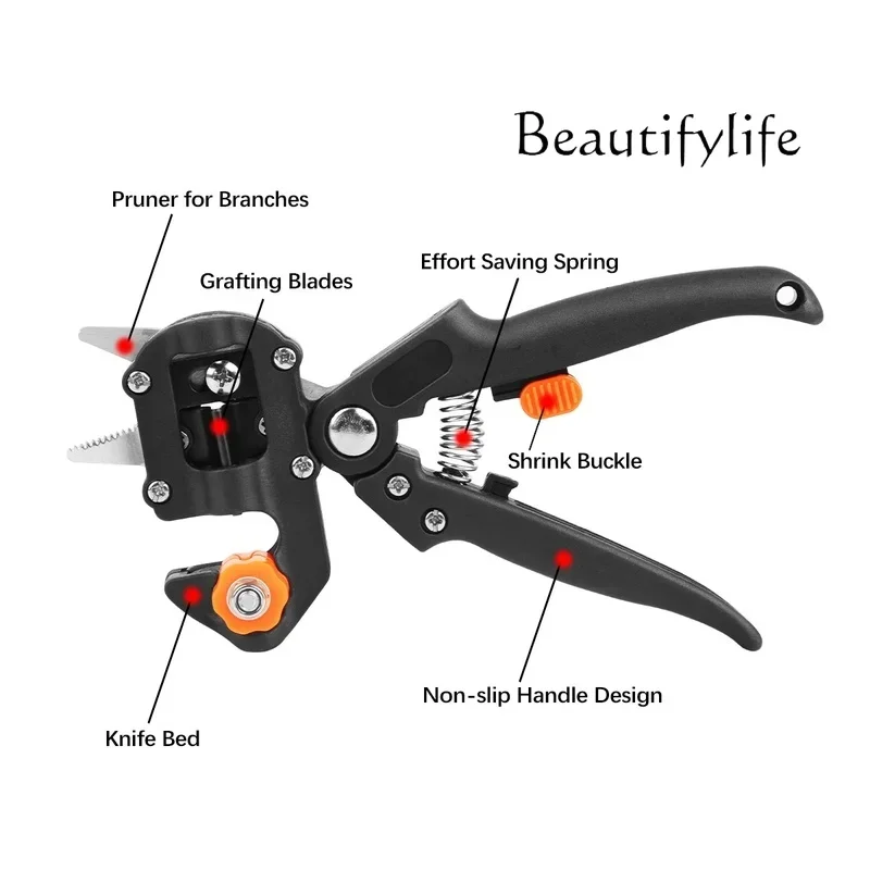 A Pruning Cutting Grafting Shears Scissors Multi-function Household Orchard and Garden Pruner Tools
A Pruning Cutting Grafting Shears Scissors Multi-function Household Orchard and Garden Pruner Tools