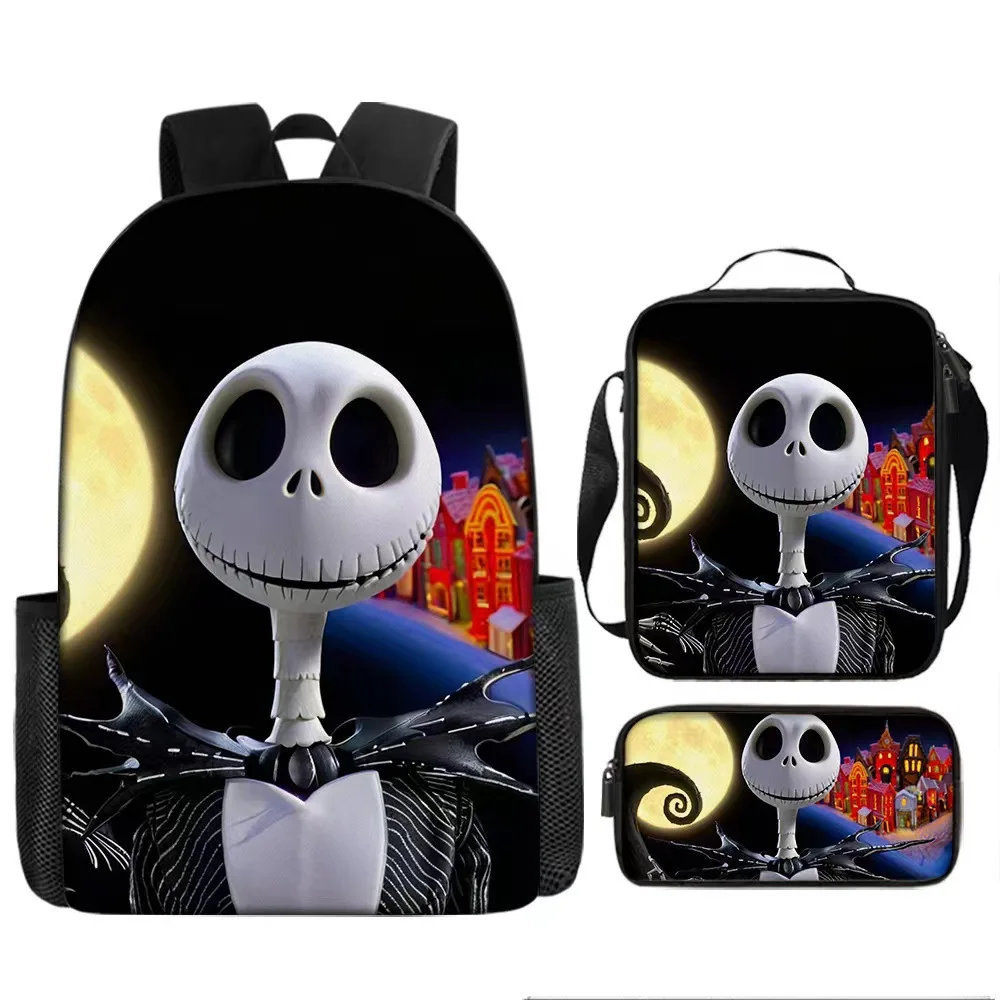 The Nightmare Before Christmas Child Backpack Set With Lunch Bag And Pencil Case - School Bags For Boys And Girls Ideal Gift
The Nightmare Before Christmas Child Backpack Set With Lunch Bag And Pencil Case - School Bags For Boys And Girls Ideal Gift