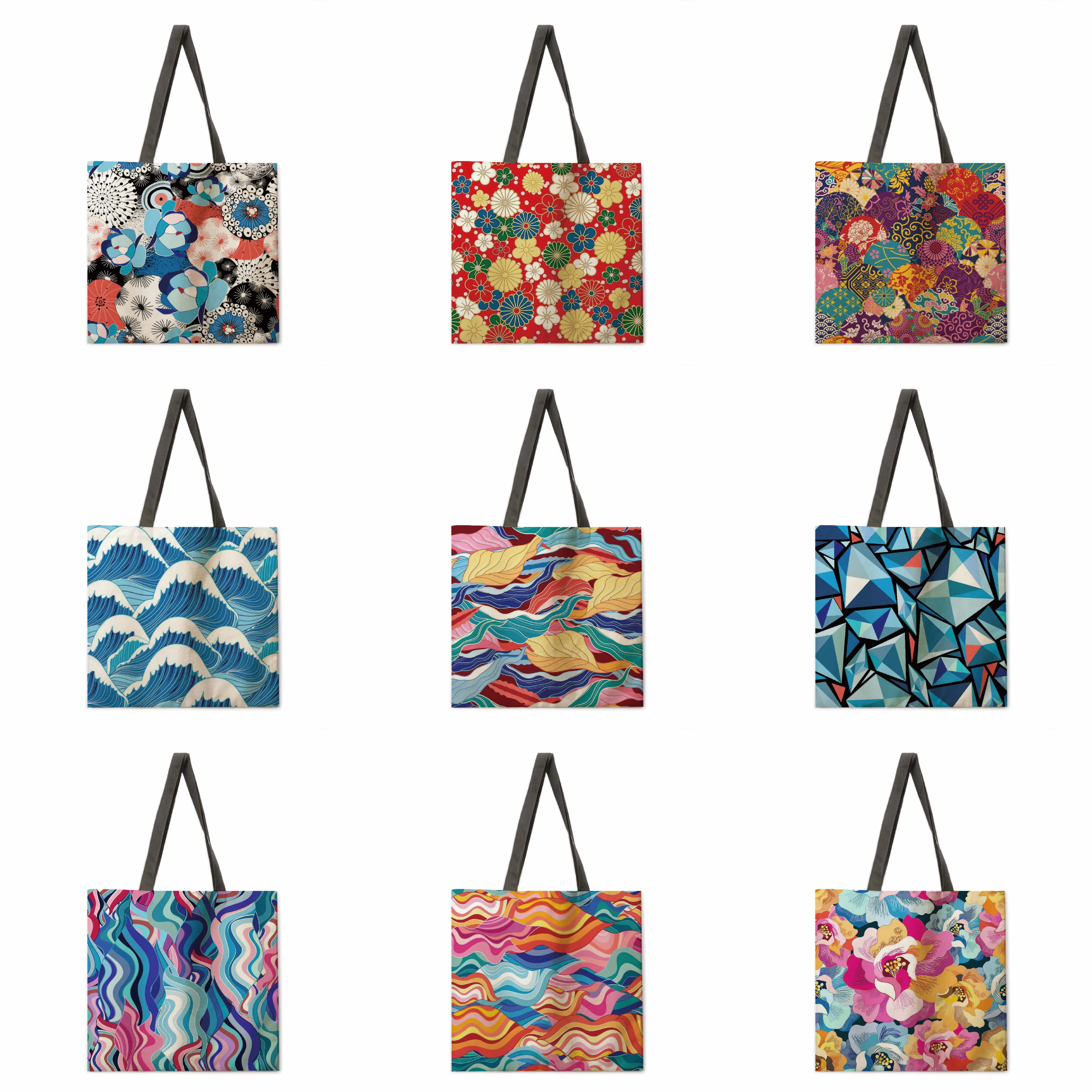 Japanese linen bag handbag light shoulder bag large capacity eco-friendly shopping bag tote bag
Japanese linen bag handbag light shoulder bag large capacity eco-friendly shopping bag tote bag