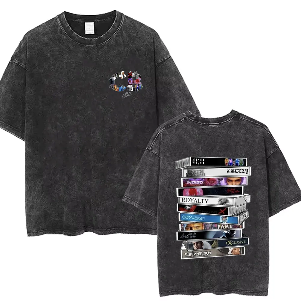 Retro Washed Chris Brown Pop Music Album Cover Graphic T Shirt Breezy Bowl XX Tour 2025 T-Shirt for Men Hip Hop Fashion T Shirts
Retro Washed Chris Brown Pop Music Album Cover Graphic T Shirt Breezy Bowl XX Tour 2025 T-Shirt for Men Hip Hop Fashion T Shirts