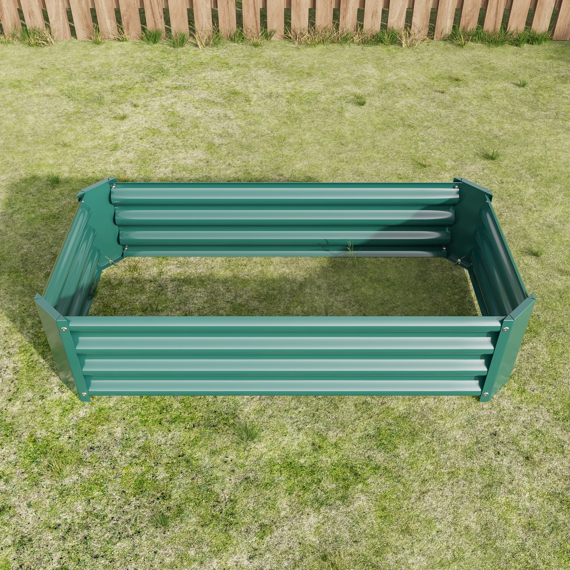 Metal Raised Garden Bed, Rectangle Raised Planter 4×2×1ft for Flowers Plants, Vegetables Herb Veezyo Green
Metal Raised Garden Bed, Rectangle Raised Planter 4×2×1ft for Flowers Plants, Vegetables Herb Veezyo Green