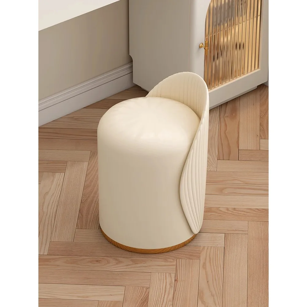 Cream Wind Makeup Stool, Advanced Master Bedroom Dresser, Simple and Modern Leather, Can Be Adjusted, Luxury
Cream Wind Makeup Stool, Advanced Master Bedroom Dresser, Simple and Modern Leather, Can Be Adjusted, Luxury