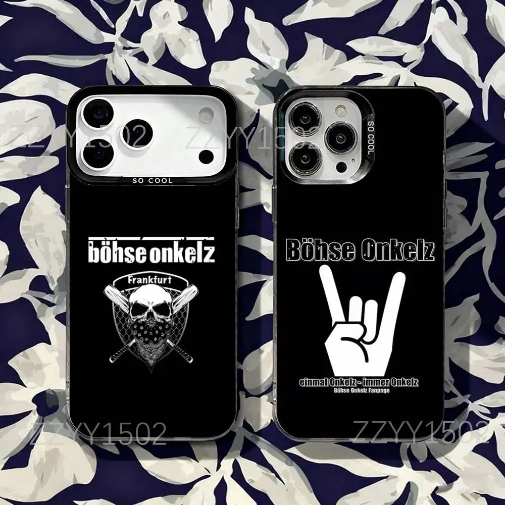 B-Bohse Onkelz E.I.N.S. Phone Case For iPhone 17,16,15,14,13,12,X,8,Pro,Max,Plus,SE4,Air,Mini Black Matte Durable Hard
B-Bohse Onkelz E.I.N.S. Phone Case For iPhone 17,16,15,14,13,12,X,8,Pro,Max,Plus,SE4,Air,Mini Black Matte Durable Hard