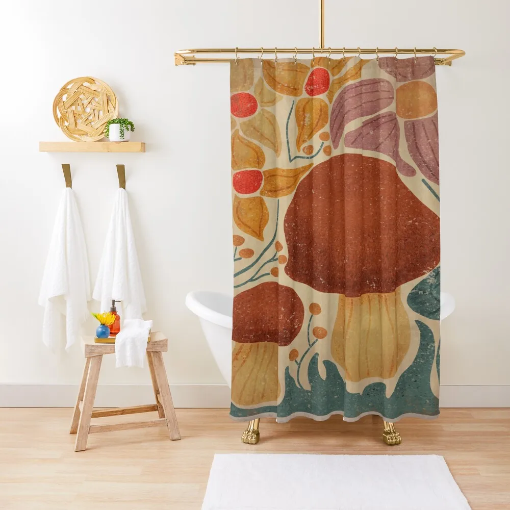 Mushrooms Print Shower Curtain Elegant Bathroom Cover For Bathrooms Bathroom Fabric Curtain
Mushrooms Print Shower Curtain Elegant Bathroom Cover For Bathrooms Bathroom Fabric Curtain