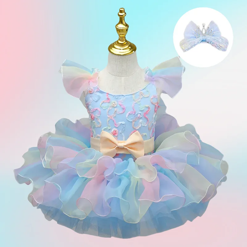 Ballet Dance Costume Princess Tulle Tutu Dress School Stage Performance Clothes for Girls Kids Outfit Children's Day Party
Ballet Dance Costume Princess Tulle Tutu Dress School Stage Performance Clothes for Girls Kids Outfit Children's Day Party