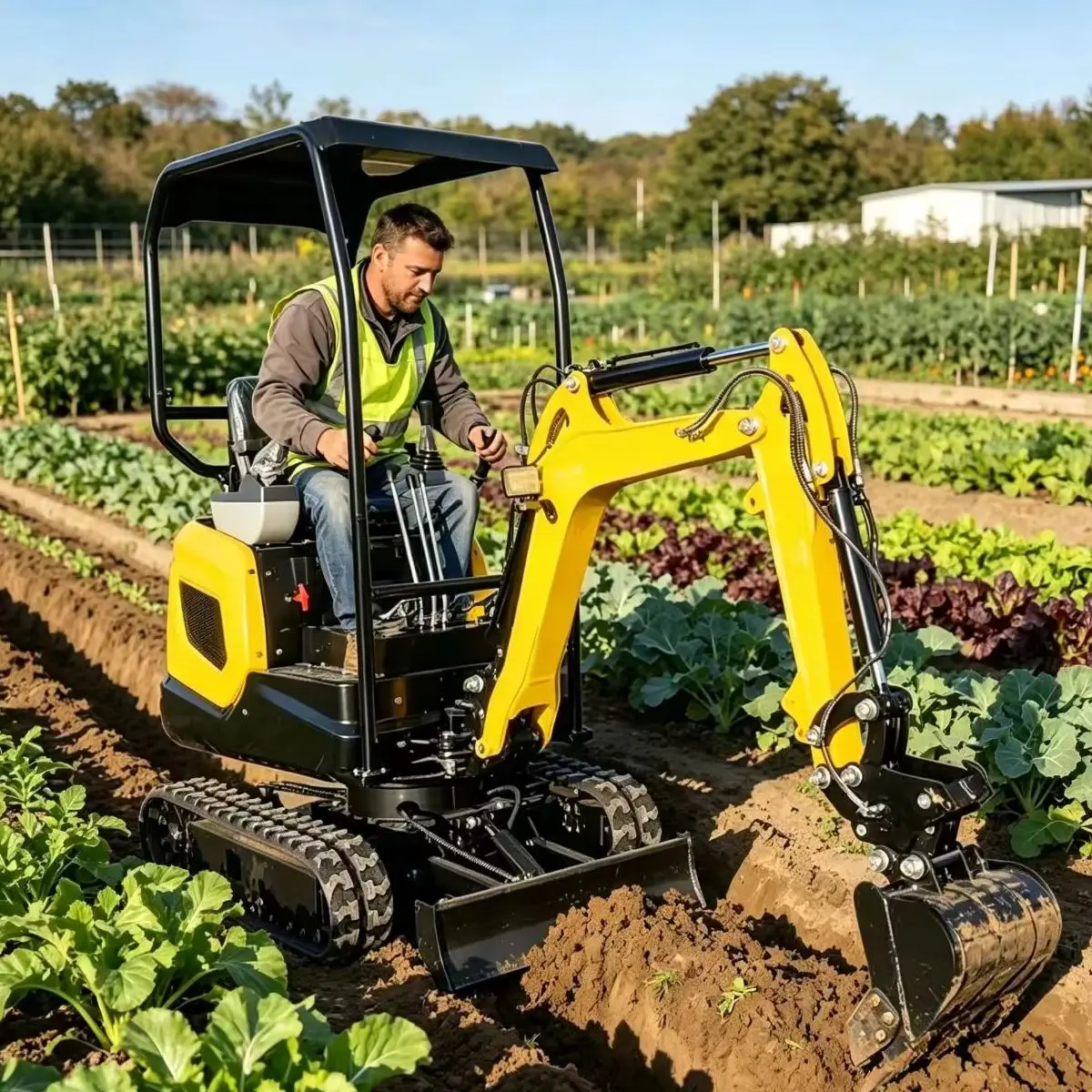 Mini Excavator – CE European Standard, Compact Digger for Garden, Farm & Small Sites
Mini Excavator – CE European Standard, Compact Digger for Garden, Farm & Small Sites