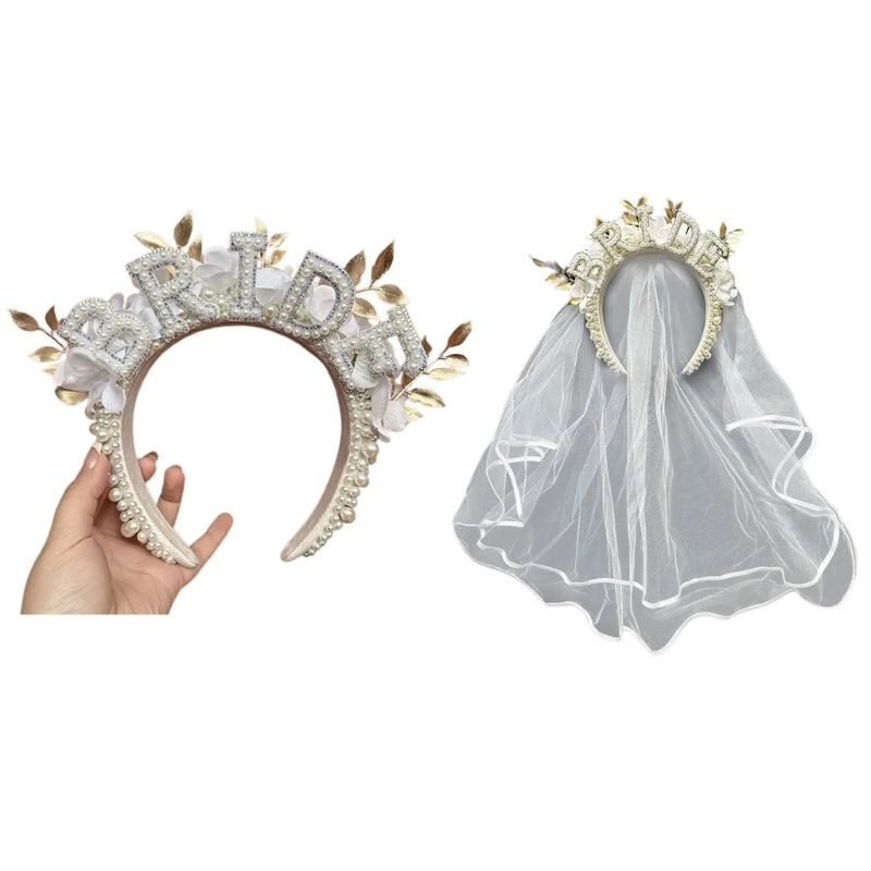 Elegant Pearl Headband Wedding Party Headdress Bachelorettes Party Crownpieces
Elegant Pearl Headband Wedding Party Headdress Bachelorettes Party Crownpieces