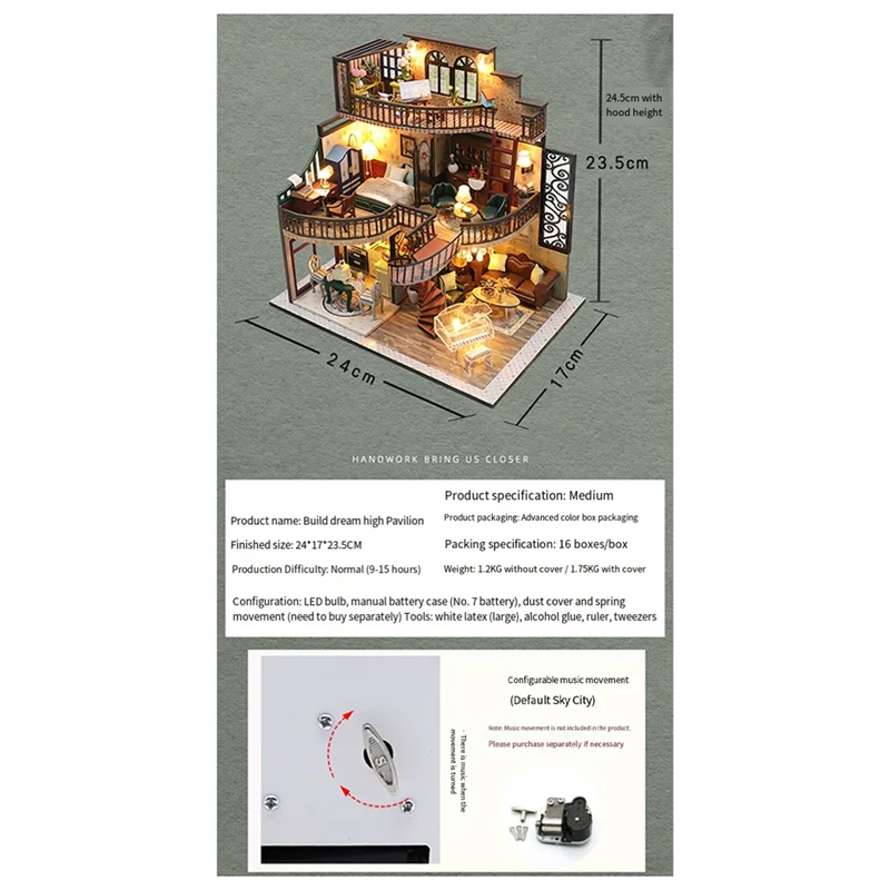 CYGJ-DIY Book Nook Insert Kits Wooden House Building Kit Magic House Casa Bookend With LED Lights Bookshelf
CYGJ-DIY Book Nook Insert Kits Wooden House Building Kit Magic House Casa Bookend With LED Lights Bookshelf