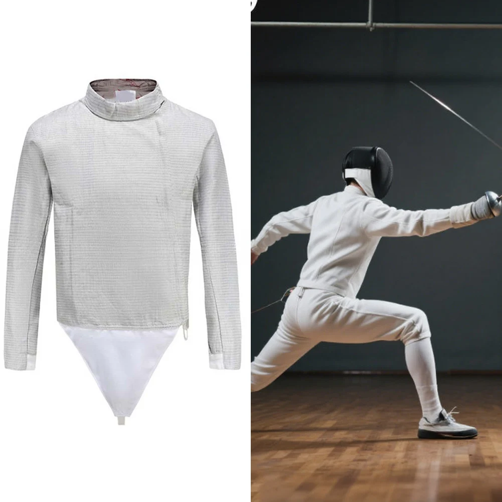Fencing Conductive Clothes 30#–60# 110–190cm 350N Metal Uniform For Fencing Foil Training Clothes Replace Accessories
Fencing Conductive Clothes 30#–60# 110–190cm 350N Metal Uniform For Fencing Foil Training Clothes Replace Accessories