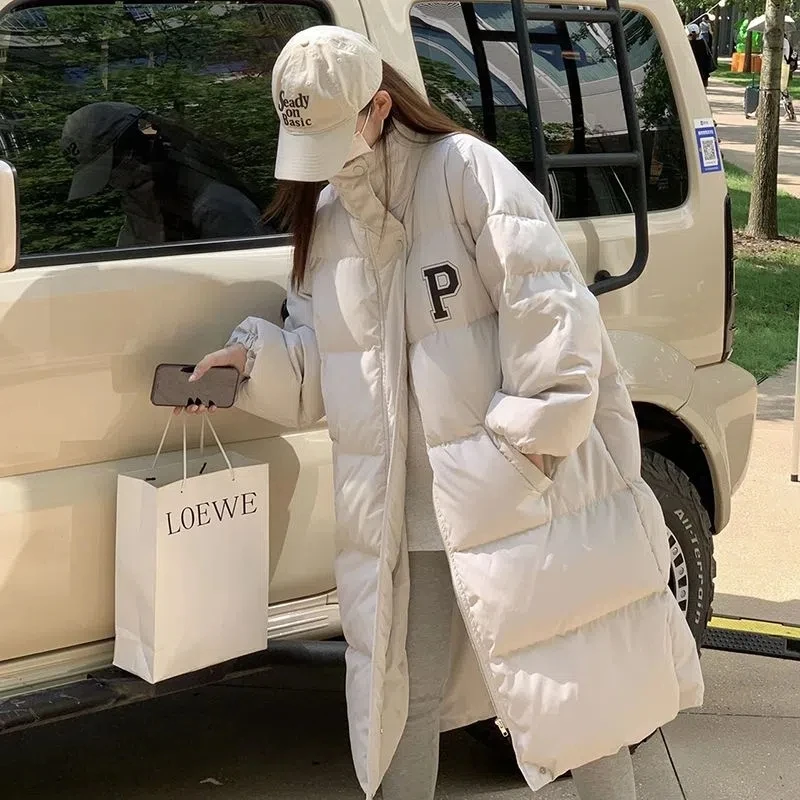 White Duck Down Down Jacket 2024 New Women'S Long Warm Thicken Jacket Winter Loose Letter Parkas Coat Women Winter Outwear
White Duck Down Down Jacket 2024 New Women'S Long Warm Thicken Jacket Winter Loose Letter Parkas Coat Women Winter Outwear