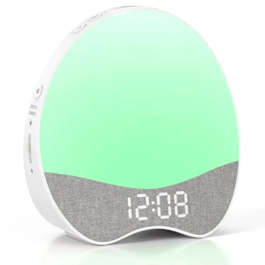 Ok to Wake Alarm Clock for,Sleep Trainer with Night Light, White Noise Sound Machine, Dimmable Digital Display, 21 Soothing Sou
Ok to Wake Alarm Clock for,Sleep Trainer with Night Light, White Noise Sound Machine, Dimmable Digital Display, 21 Soothing Sou