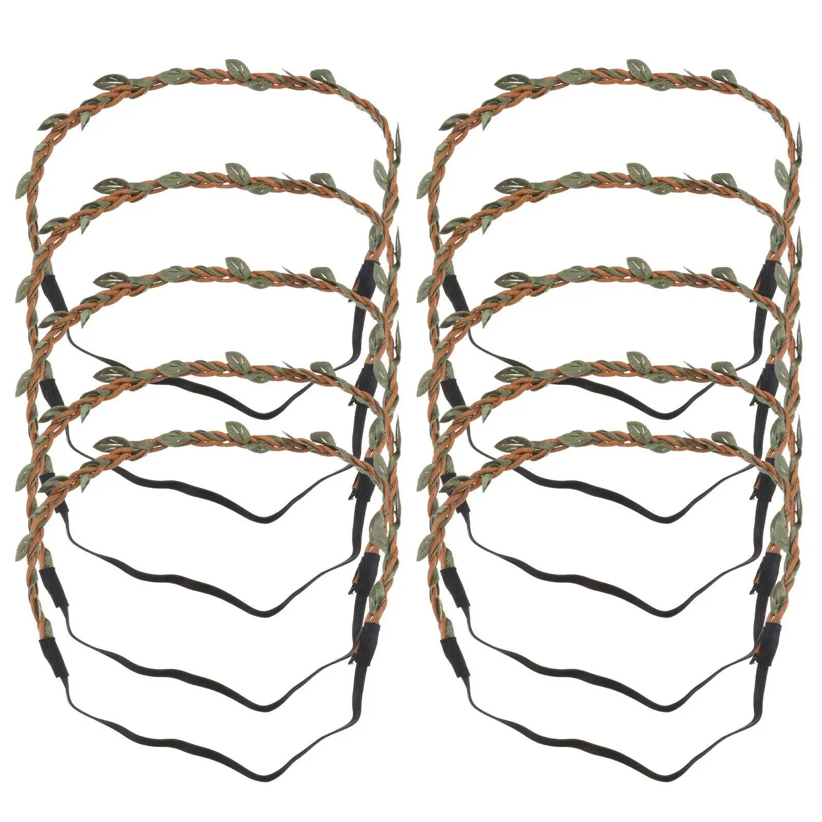 10 Pcs Wicker Headband Materials Braided Garland Hair Hoop Natural Leaves Rope All Hair nament Bridal 
10 Pcs Wicker Headband Materials Braided Garland Hair Hoop Natural Leaves Rope All Hair nament Bridal