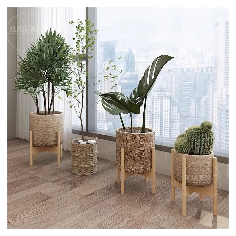 Simple flower stand living room floor type, large flower pot support, balcony plant placement rack, bracket succulent pot rack
Simple flower stand living room floor type, large flower pot support, balcony plant placement rack, bracket succulent pot rack