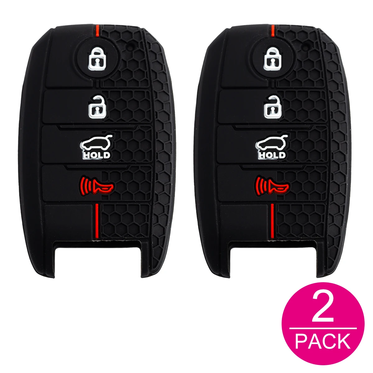 2x силиконовый автомобильный брелок-чехол-держатель для Kia Optima Sorento Soul EV Sportage Niro
2x силиконовый автомобильный брелок-чехол-держатель для Kia Optima Sorento Soul EV Sportage Niro