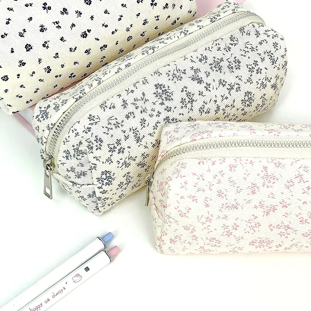 Small Fresh Floral Pen Bag Large Capacity Pencil Case Multifunctional Stationery Storage Bag Student School Organizer Supplies
Small Fresh Floral Pen Bag Large Capacity Pencil Case Multifunctional Stationery Storage Bag Student School Organizer Supplies