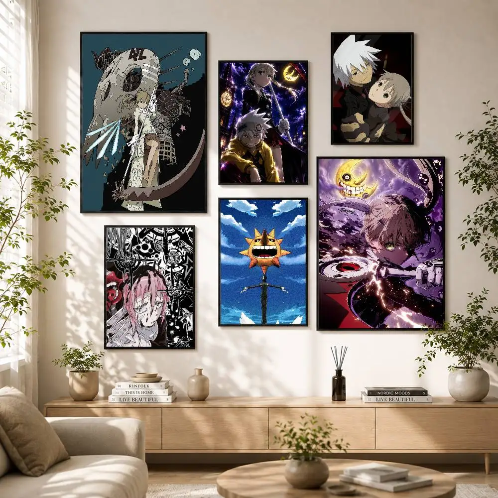 Anime S-Soul Eater Poster Versatile HD Waterproof Wall Art Self-Adhesive Decor for Any Space Ideal Gift
Anime S-Soul Eater Poster Versatile HD Waterproof Wall Art Self-Adhesive Decor for Any Space Ideal Gift