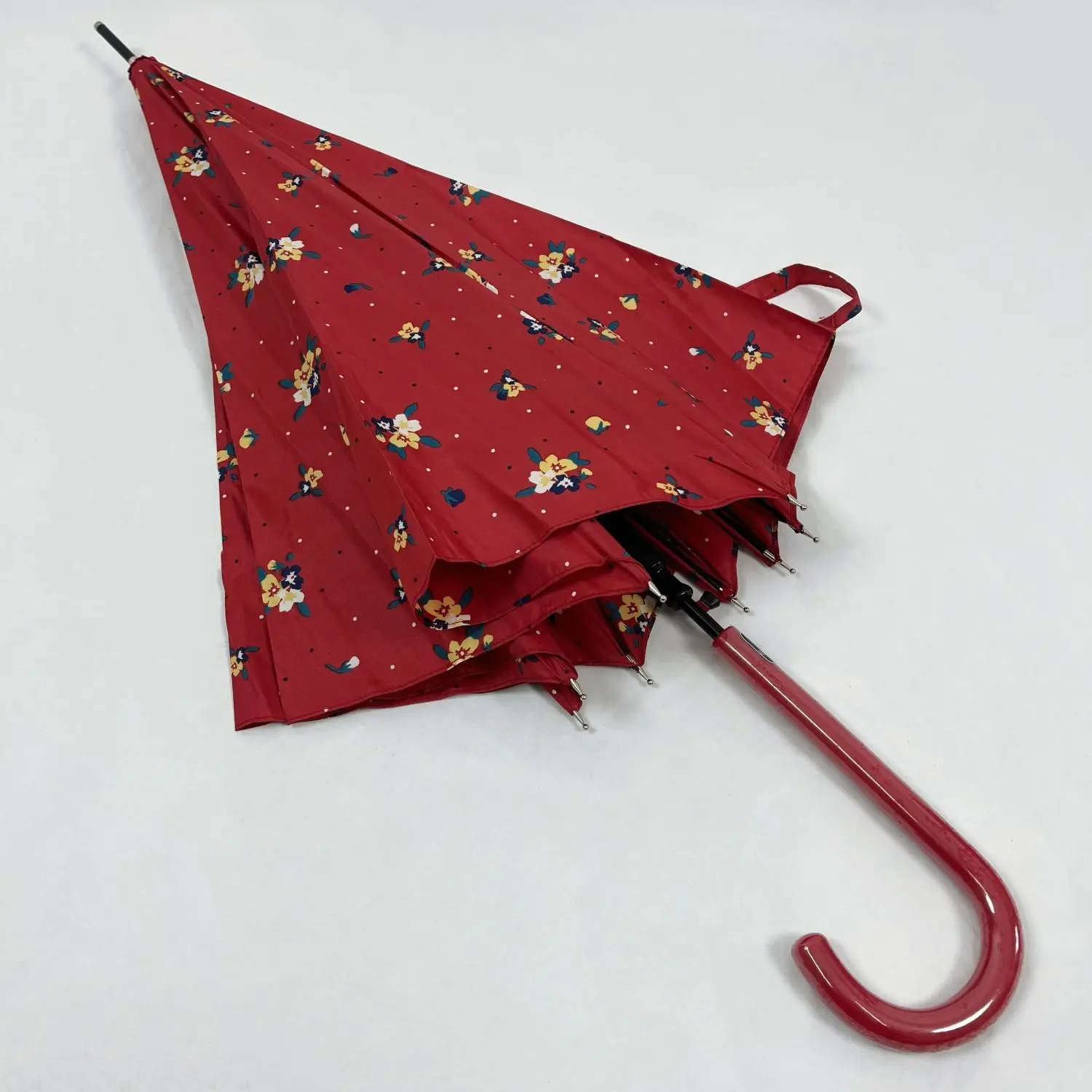 Japanese-Style Red Floral Windproof Umbrella for Women, Auto-Open Long Handle Rain Umbrella with Elegant Design
Japanese-Style Red Floral Windproof Umbrella for Women, Auto-Open Long Handle Rain Umbrella with Elegant Design