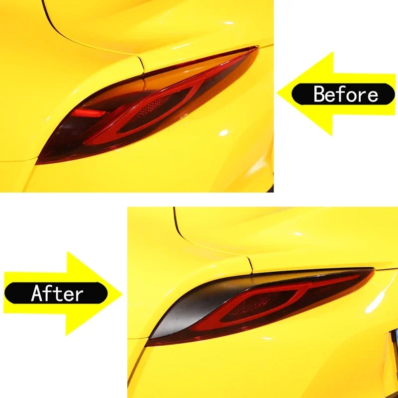 For Toyota GR Supra A90 2019-2022 Car Styling Rear Tail Light Decorative Sticker Car Exterior Molding Modification 
For Toyota GR Supra A90 2019-2022 Car Styling Rear Tail Light Decorative Sticker Car Exterior Molding Modification