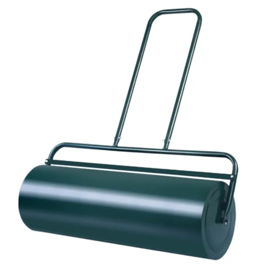 Lawn Roller, 17 Gallon Sand/Water Filled Push and Tow Behind Yard Roller, Grass Seed Turf Roller with U-Shaped Pull Handle, Hea
Lawn Roller, 17 Gallon Sand/Water Filled Push and Tow Behind Yard Roller, Grass Seed Turf Roller with U-Shaped Pull Handle, Hea