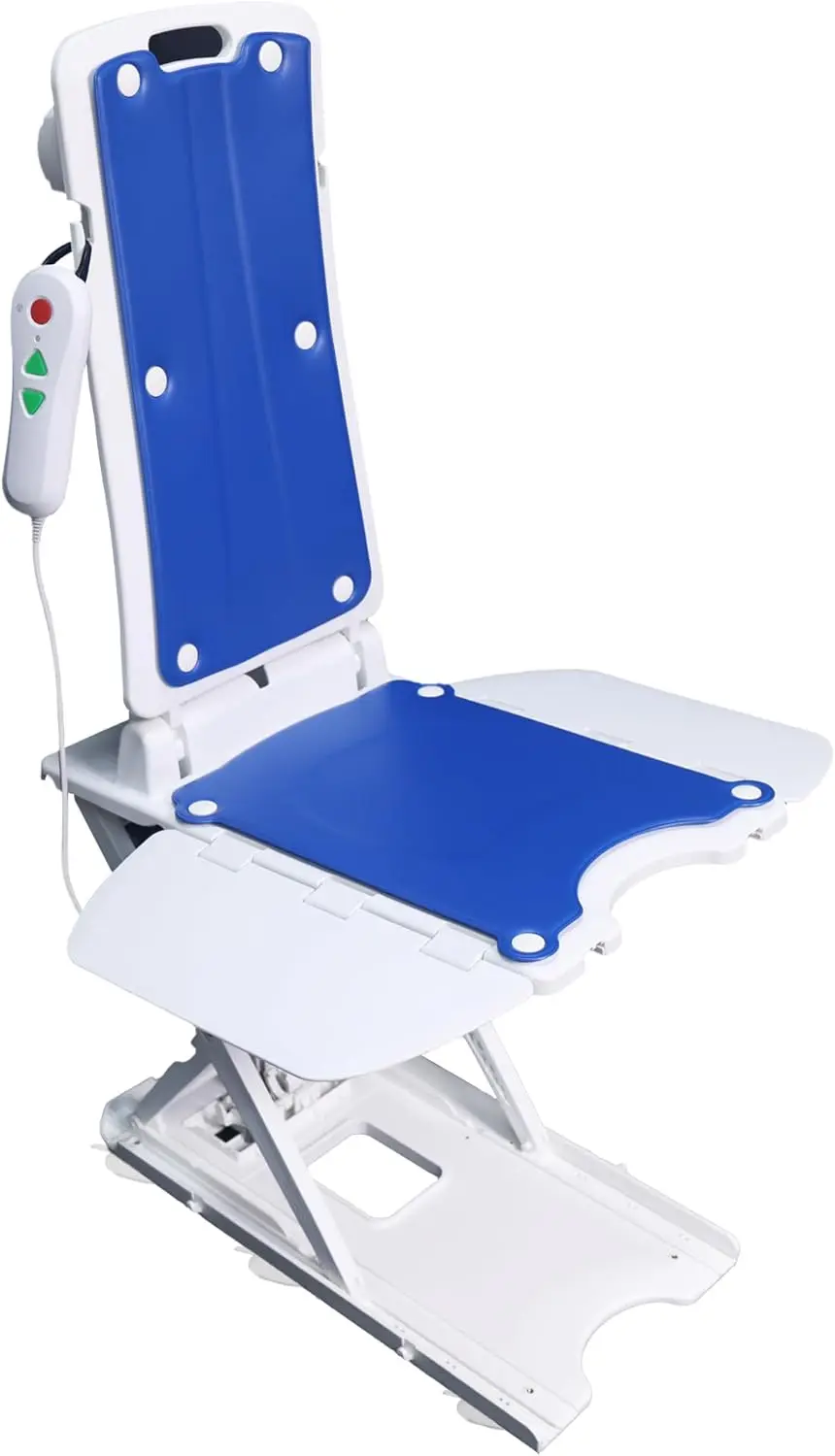 Electric Chair Lift for Elderly & Disabled, IPX8 Waterproof with Remote Control, Supports Up to 300 LBS Fall Assist Device
Electric Chair Lift for Elderly & Disabled, IPX8 Waterproof with Remote Control, Supports Up to 300 LBS Fall Assist Device