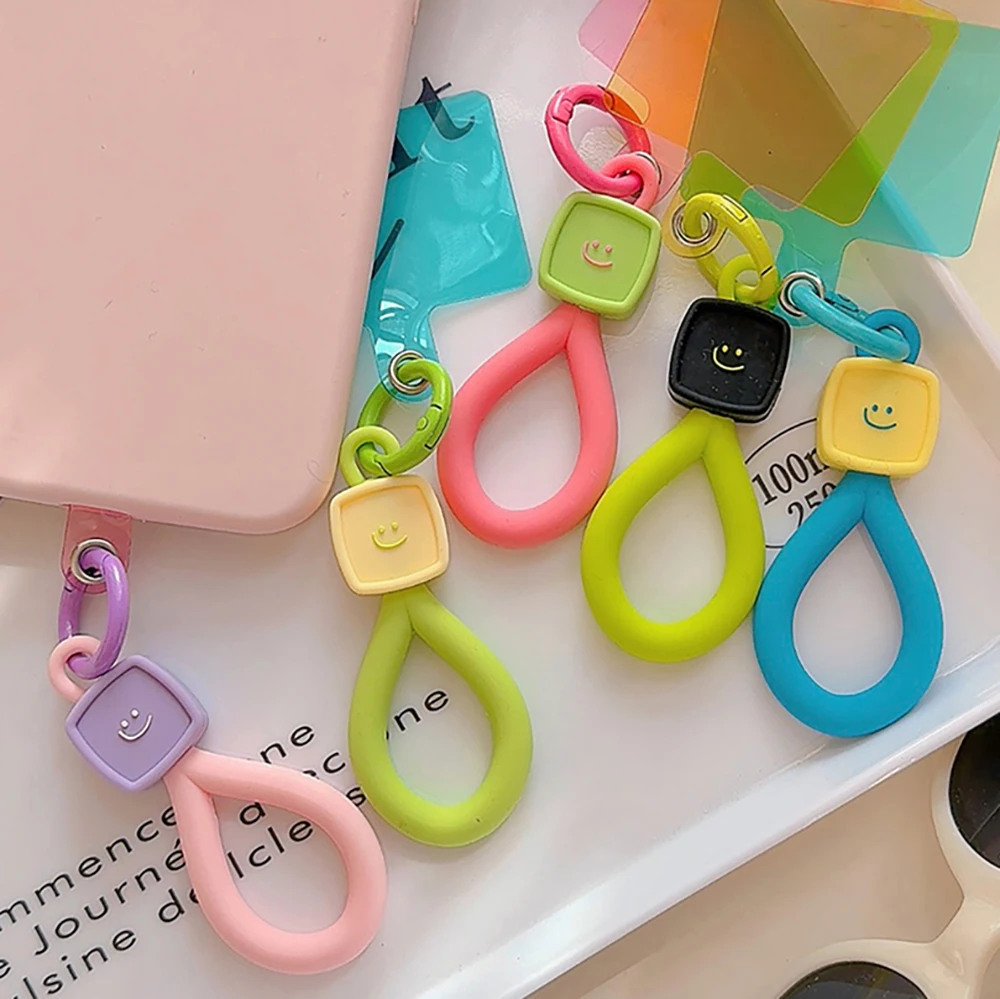 Корейский милый красочный счастливый силиконовый кулон с ремешком для телефона, цепочка для телефона для iPhone, сумка, брелок для девочек, браслет, подвесной шнур, подарок
Корейский милый красочный счастливый силиконовый кулон с ремешком для телефона, цепочка для телефона для iPhone, сумка, брелок для девочек, браслет, подвесной шнур, подарок