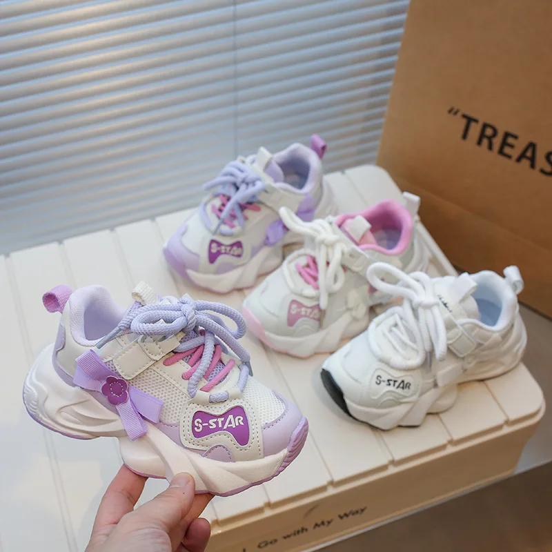 Toddlers Sports Shoes Mesh Breathable Children Sweet Causal Running Sneakers Fashion Non-slip Tennis Shoes for Kids Girls School
Toddlers Sports Shoes Mesh Breathable Children Sweet Causal Running Sneakers Fashion Non-slip Tennis Shoes for Kids Girls School