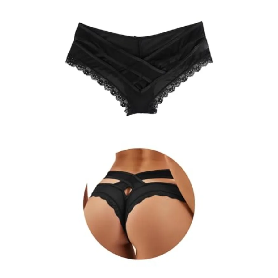 ohyeahlady Women Sexy Criss Cross Underwear Bikini Cheeky Panty Brief Brazilian Panties XS-4XL
ohyeahlady Women Sexy Criss Cross Underwear Bikini Cheeky Panty Brief Brazilian Panties XS-4XL
