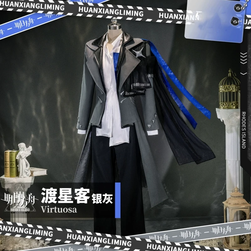 Arknights SilverAsh the Reignfrost Cosplay Costume Anime Men Fashion Uniform Halloween Comic-con Party Suit Role Play Clothing
Arknights SilverAsh the Reignfrost Cosplay Costume Anime Men Fashion Uniform Halloween Comic-con Party Suit Role Play Clothing