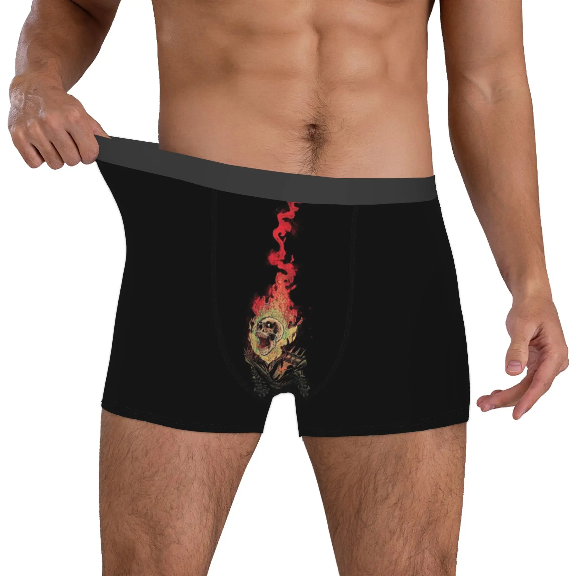 Customized Ghost Anime Ride Underwear Men Printed Ghost Rider Boxer Briefs Shorts Panties Soft Underpants
Customized Ghost Anime Ride Underwear Men Printed Ghost Rider Boxer Briefs Shorts Panties Soft Underpants