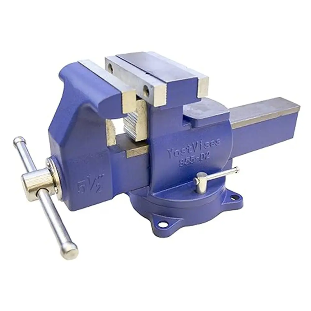 8 Heavy-Duty Reversible Pipe and Bench Vise with 12.5 Jaw Opening | Swivel Base | Ductile Iron
8 Heavy-Duty Reversible Pipe and Bench Vise with 12.5 Jaw Opening | Swivel Base | Ductile Iron